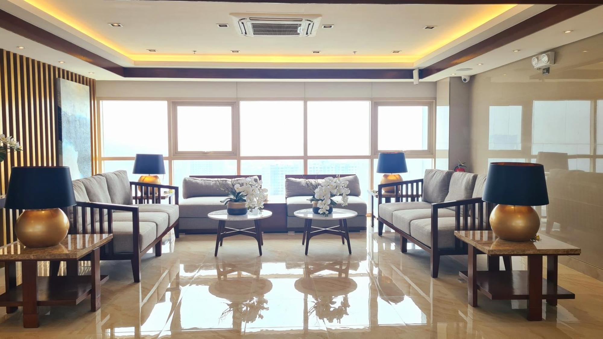 Cozy Penthouse 2Br Suite W Balcony - Amazing Manila Bay View And City Skyline Near Moa Pasay Dış mekan fotoğraf